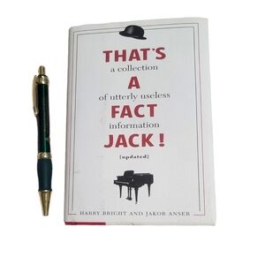 THAT'S A FACT JACK By Harry Bright & Jakob Anser (Hardback Book)